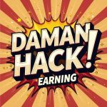 Daman Hack 2025 app interface showing AI-based predictions for WinGo color games.